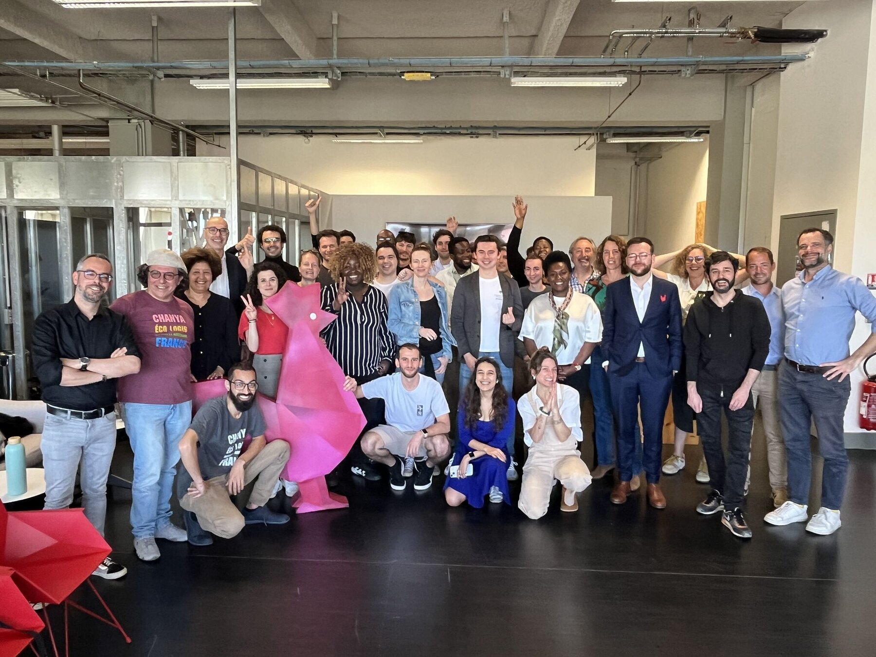Groupe d’entrepreneurs réunis à la French Tech Bordeaux